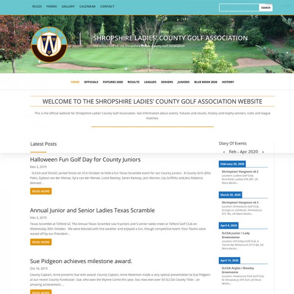 shropshire ladies golf association