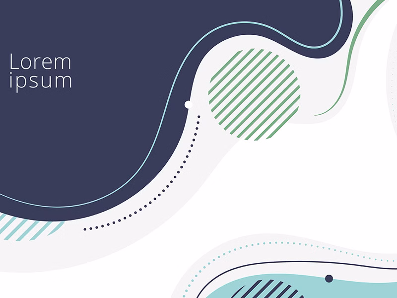 Why use organic shapes in web design?