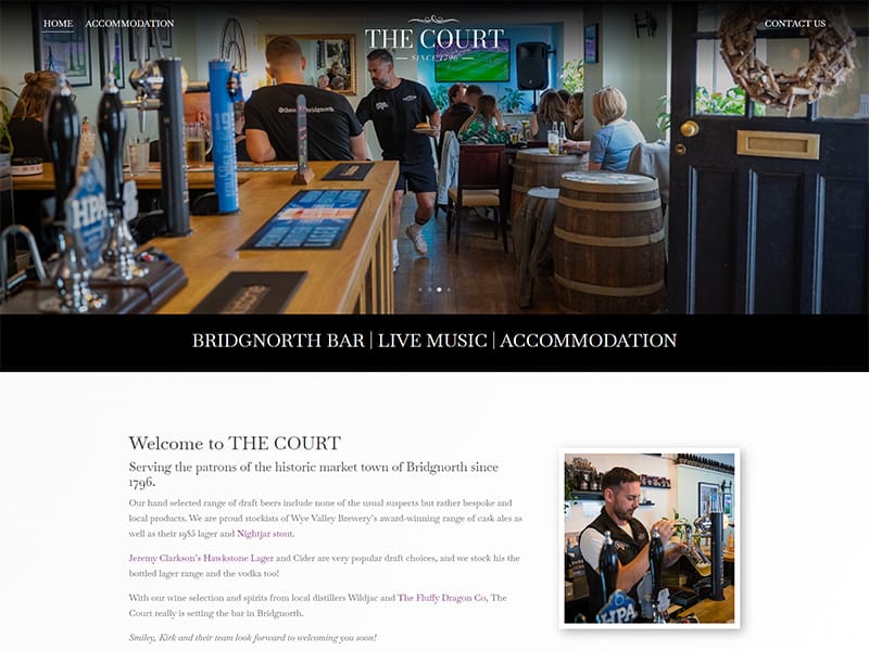 small business website design