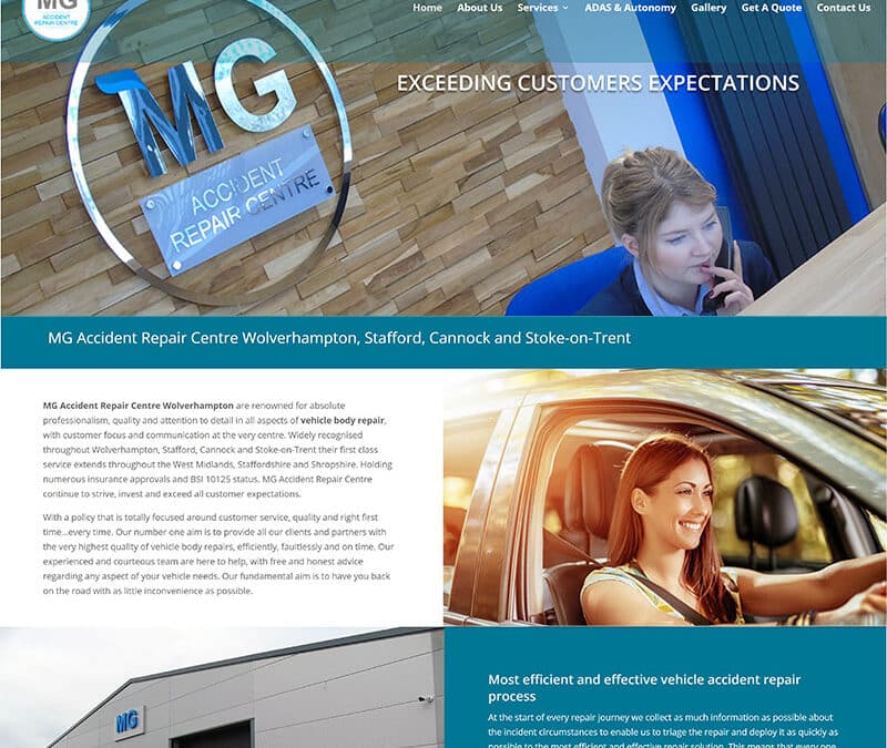 MG Accident Repairs Wolverhampton