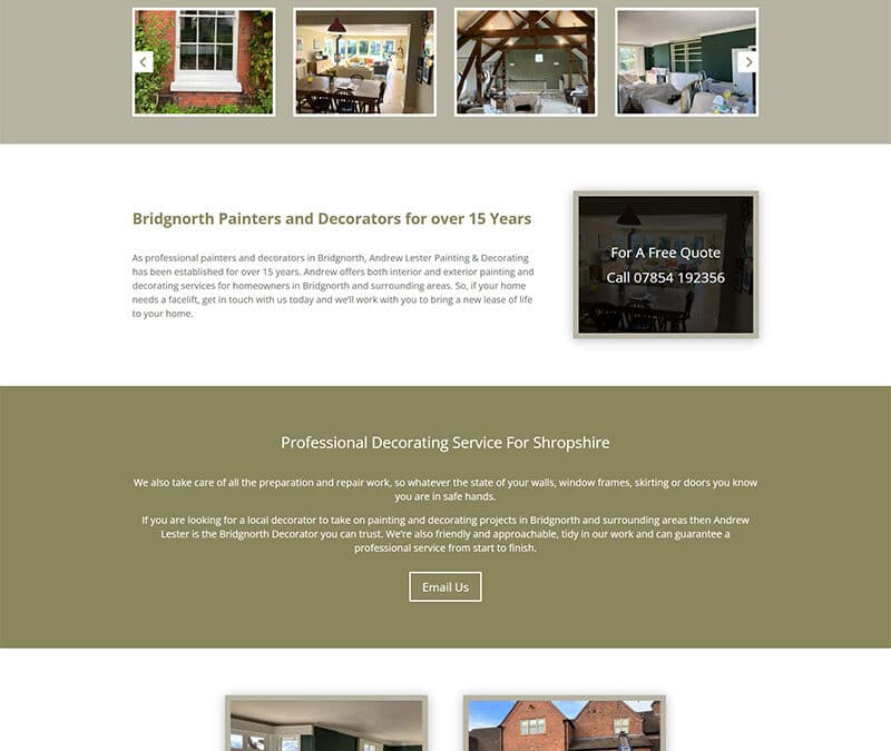 Andy Lester Decorator Bridgnorth
