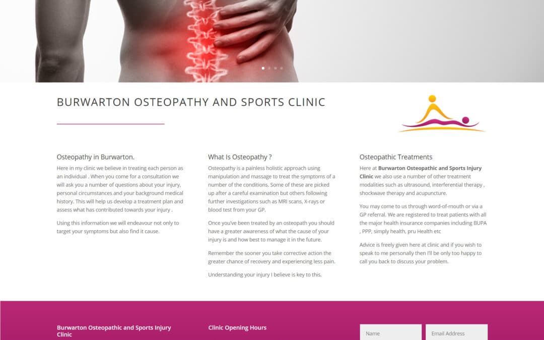 Burwarton Osteopathy & Sports Clinic