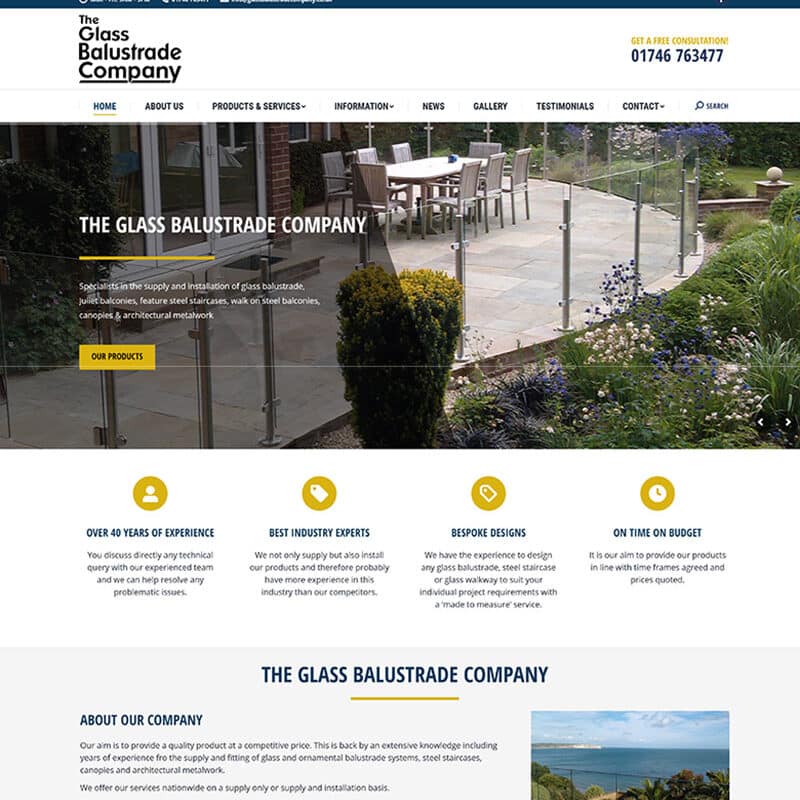 glass balustrade company