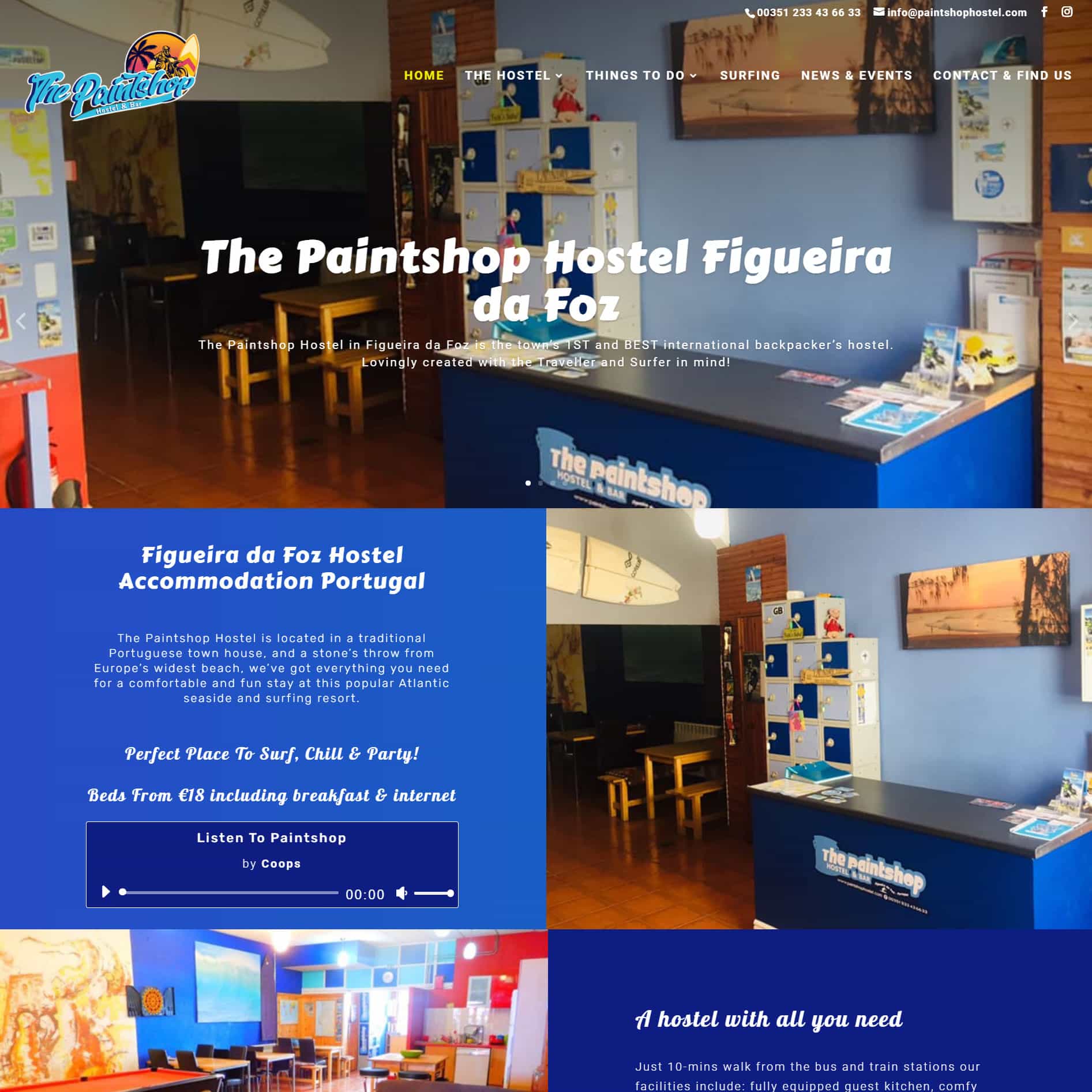 paintshop hostel portugal