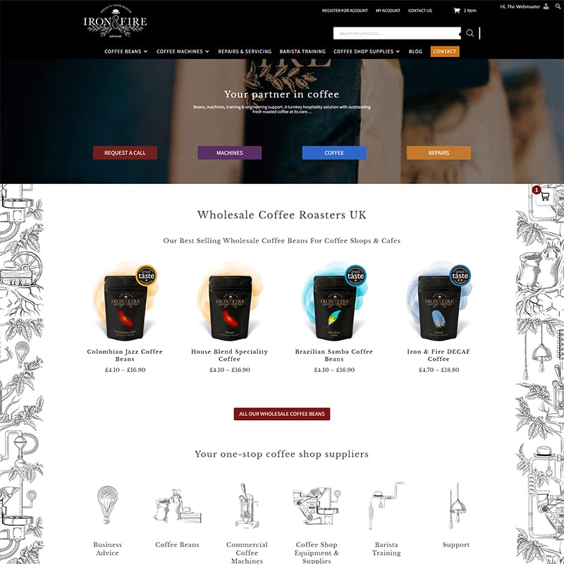Iron Fire Wholesale Coffee Roasters
