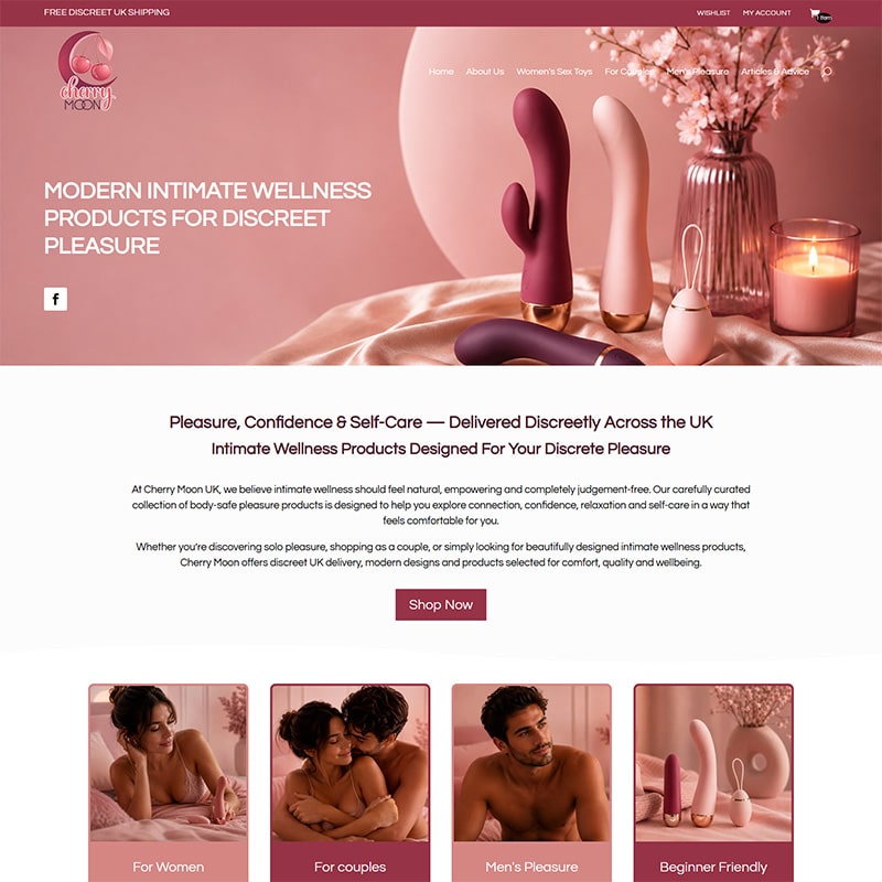 Cherry Moon Website